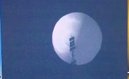 Китайски разузнавателен балон се появи в небето над Съединените щати.
